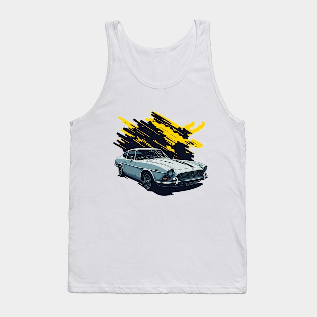 Volvo P1800 Vintage Car Tank Top by Cruise Dresses